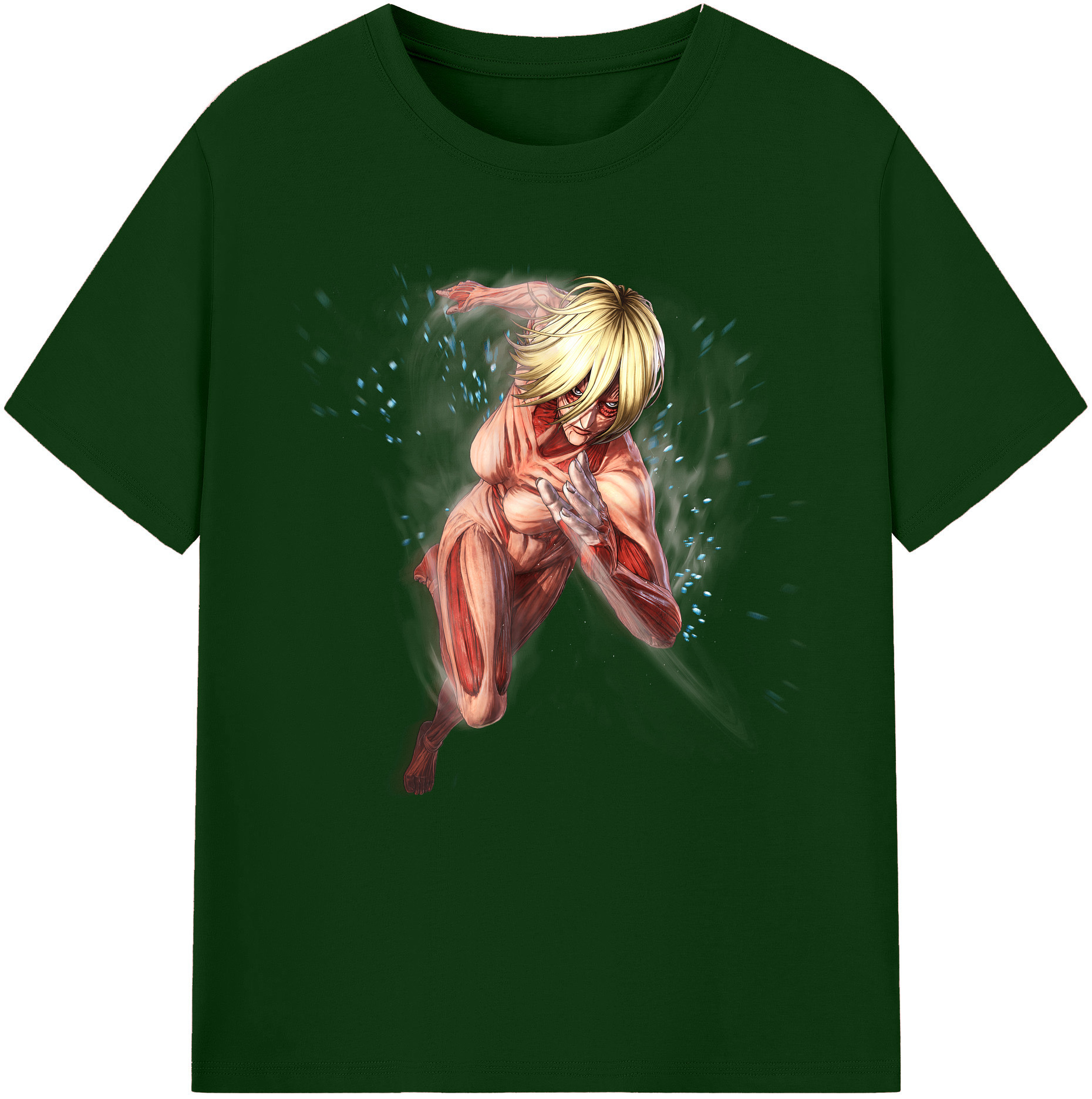 （画像用） 進撃の巨人 Attack on Titan 綿100％半袖Tシャツ（フロントプリント）